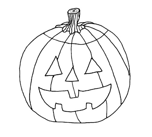 Dynie halloween kolorowanki